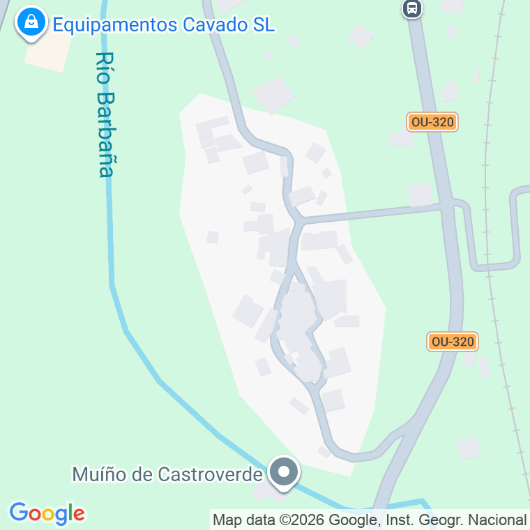 Código postal de Castroverde en Ourense