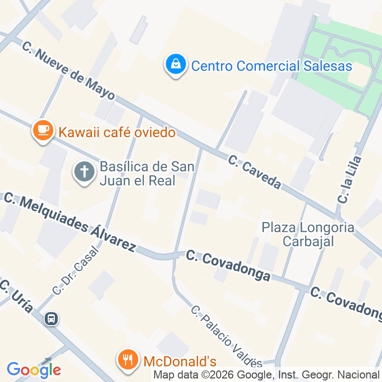 Código postal de San Bernabe en Oviedo