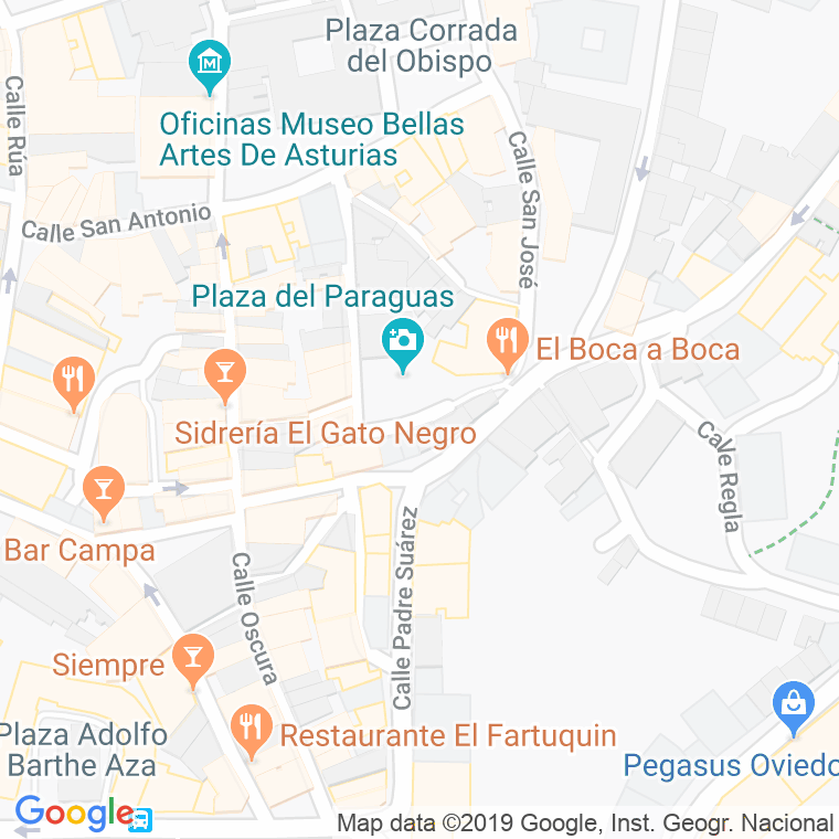 Código Postal calle Ecce Homo en Oviedo