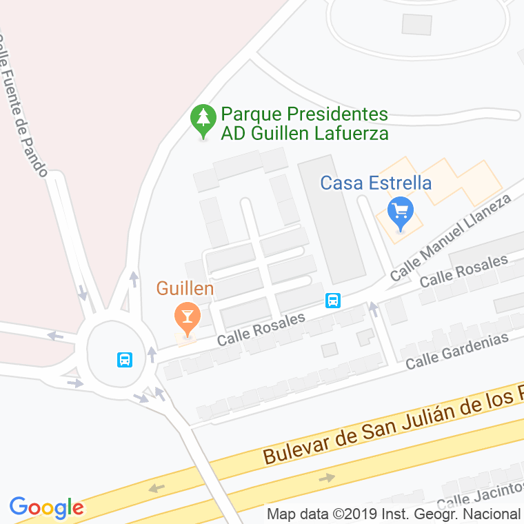 Código Postal calle Claveles, Los en Oviedo