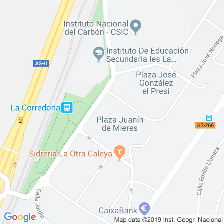 Código Postal calle Ataulfo Lada Camblor en Oviedo