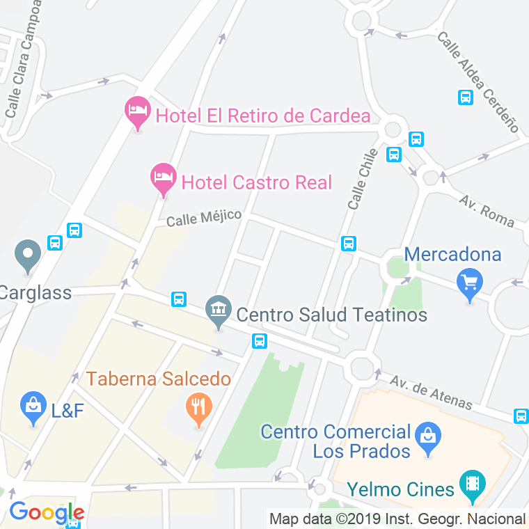 Código Postal calle Buenos Aires en Oviedo