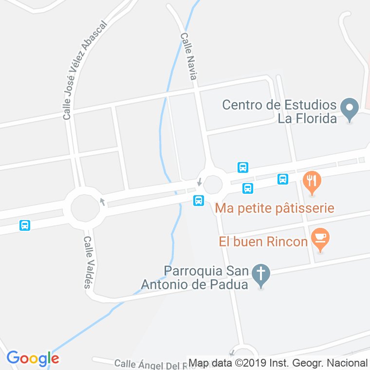 Código Postal calle Coaña en Oviedo