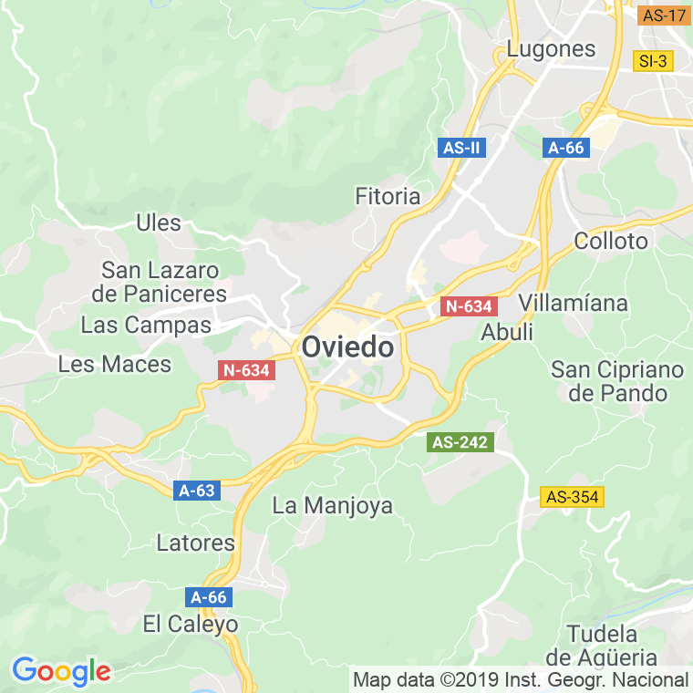 Código Postal de Arquera, La (Oviedo) en Asturias