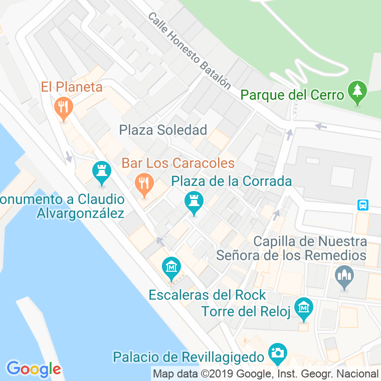 Código Postal calle Atocha en Gijón