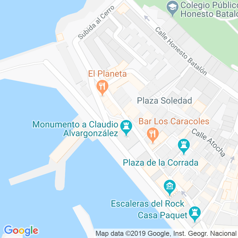 Código Postal calle Cholo, Del, cuesta en Gijón