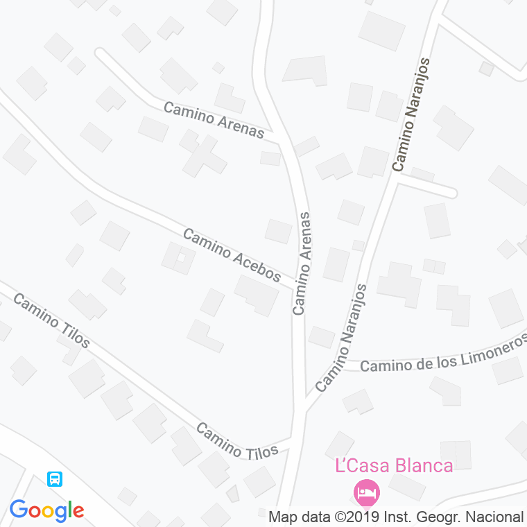 Código Postal calle Acebos, 2 De Los, travesia en Gijón