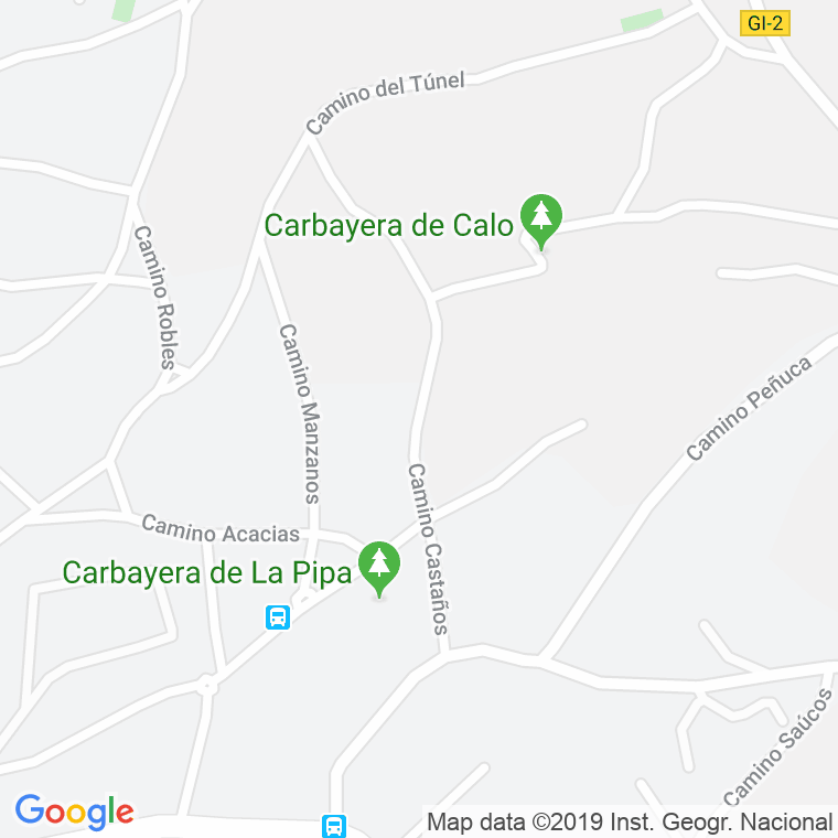 Código Postal calle Castaños, De Los, travesia en Gijón