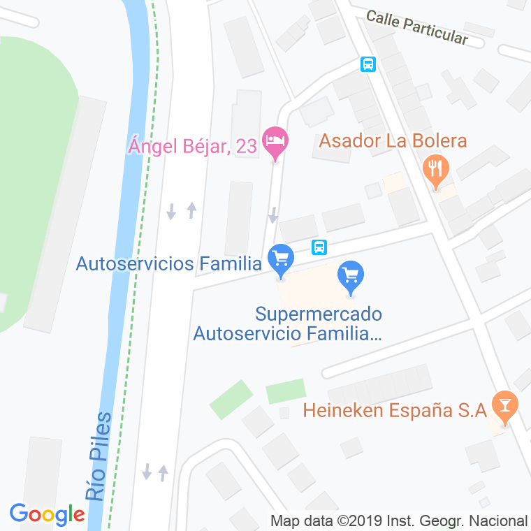 Código Postal calle Dionisio Huerta, De en Gijón