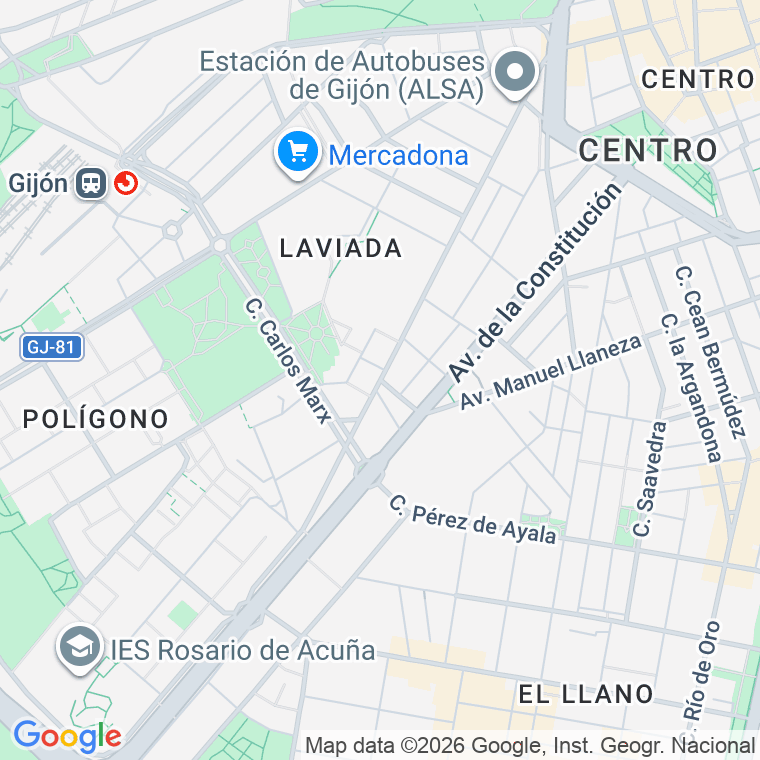 Código postal de Magnus Blikstad en Gijón