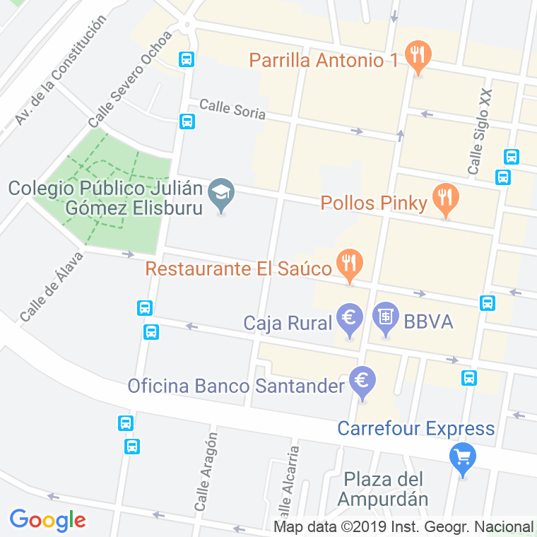 Código Postal calle Andalucia   (Impares Del 21 Al Final)  (Pares Del 16 Al Final) en Gijón