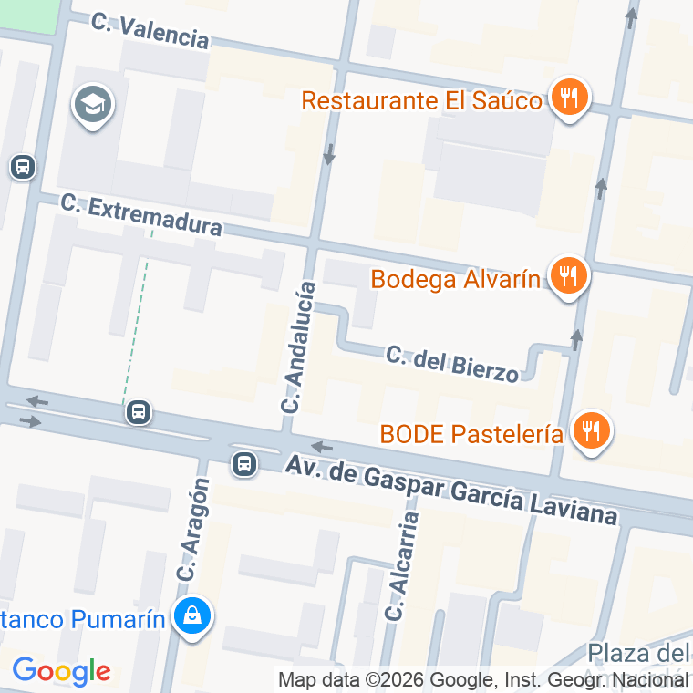 Código postal de Bierzo, el en Gijón
