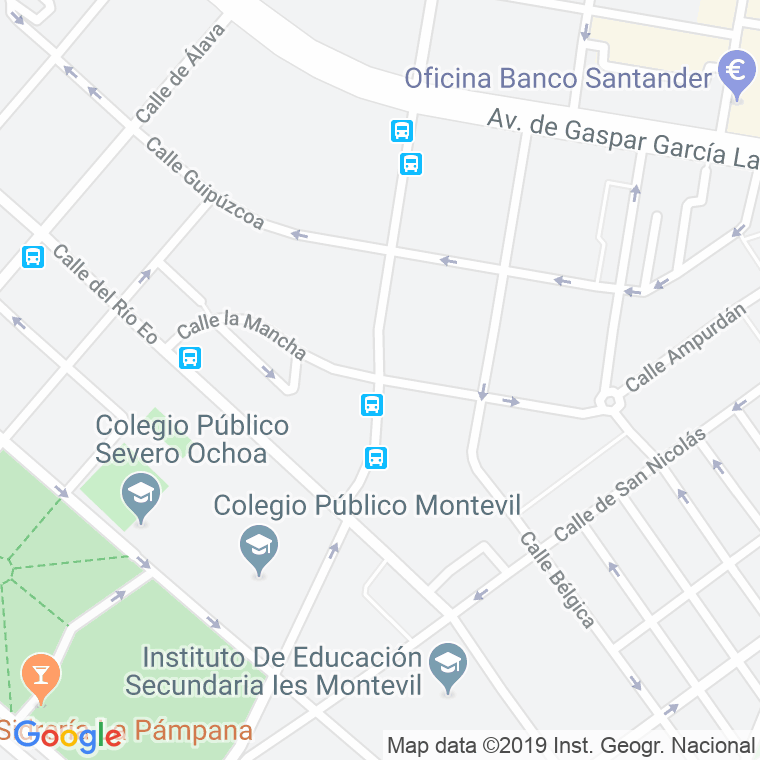 Código Postal calle Mancha, La en Gijón