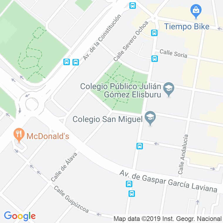 Código Postal calle Murcia en Gijón
