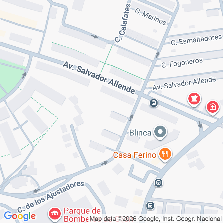 Código postal de Malteros, de Los, Transito en Gijón