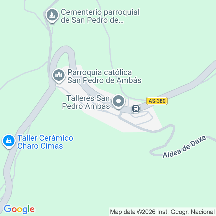 Código postal de Ambas (villaviciosa) en Asturias