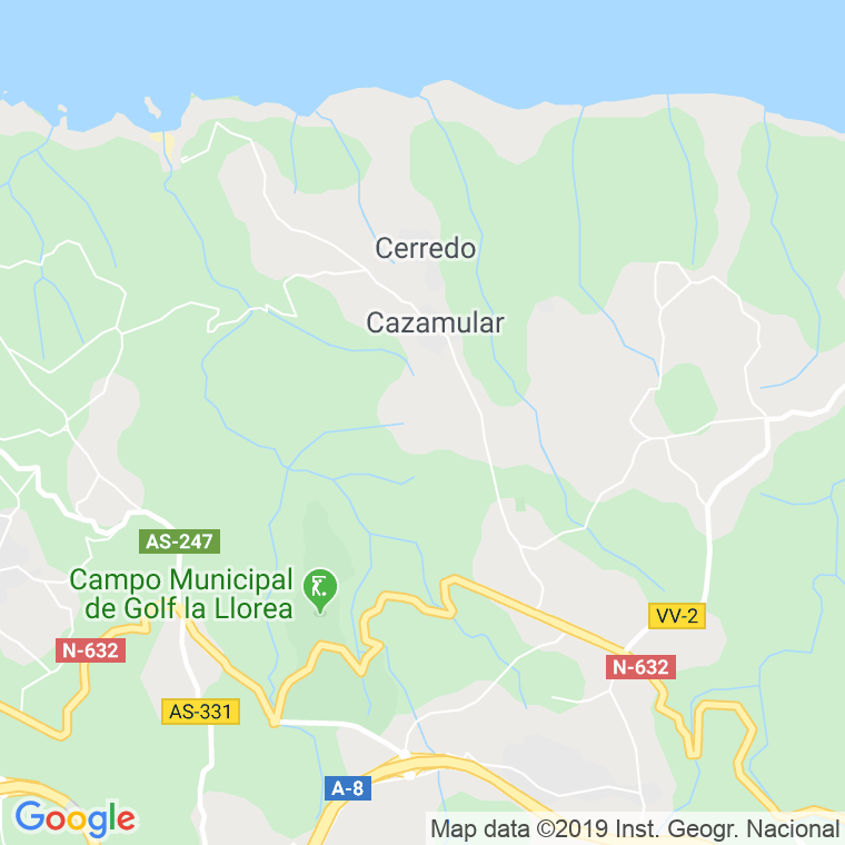 Código Postal de Quintueles en Asturias
