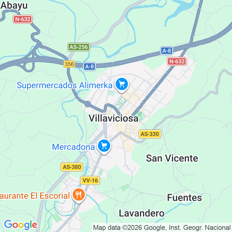 Código postal de Moreda (villaviciosa) en Asturias