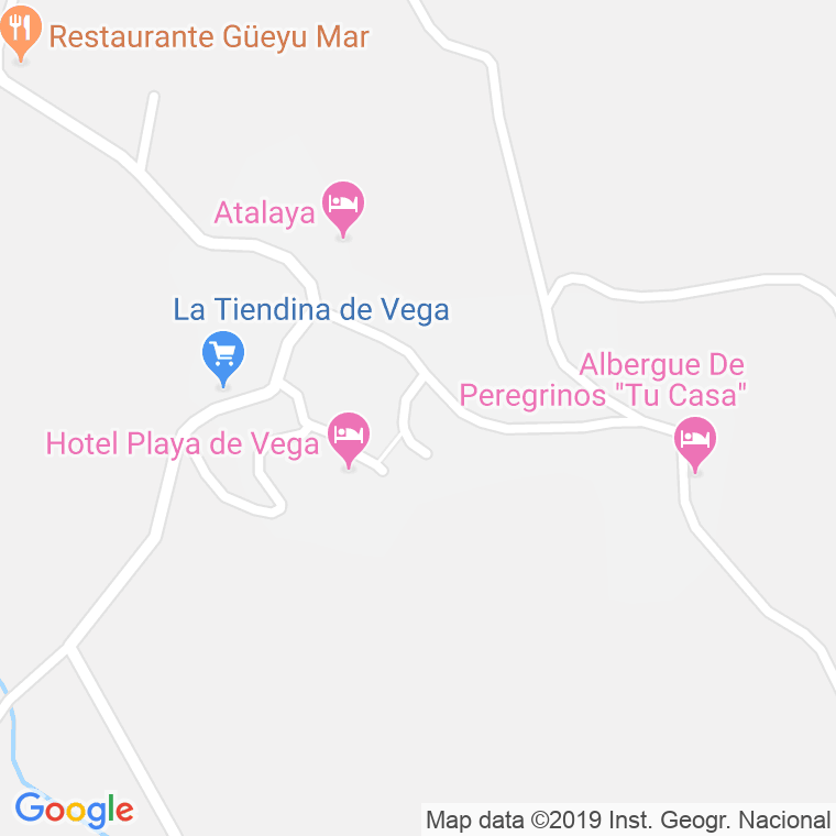 Código Postal de Vega, La (Ribadesella) en Asturias