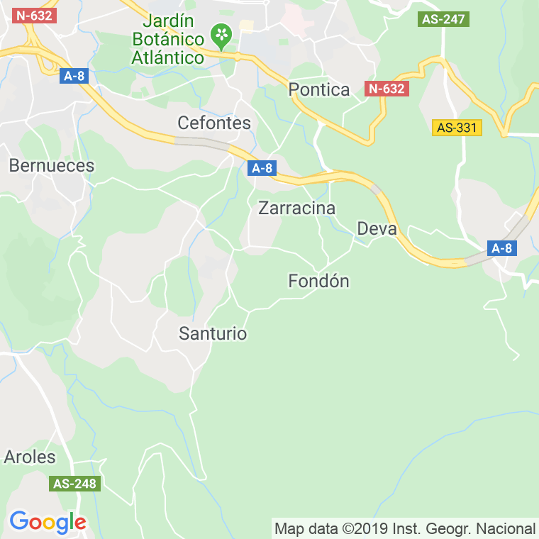 Código Postal de San Pelayo (Gijon) en Asturias