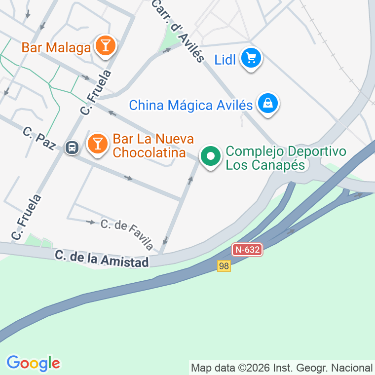 Código postal de Concordia, la en Avilés
