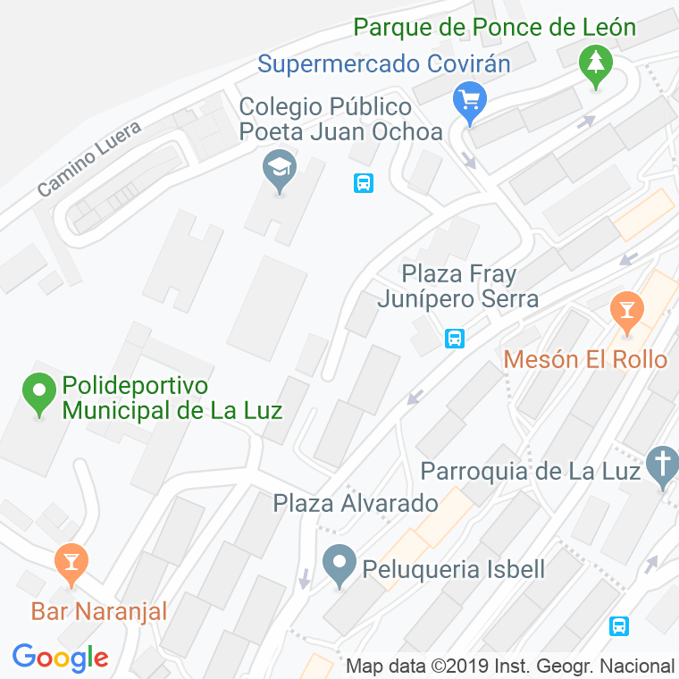 Código Postal calle Legazpi, plaza en Avilés