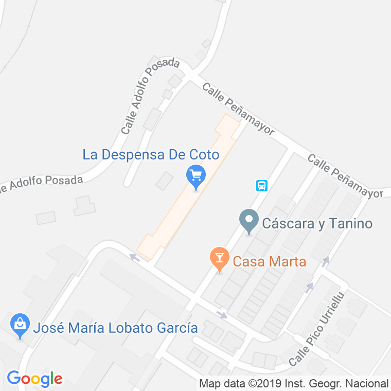 Código Postal calle Prado Del Marques (Castrillon) en Avilés