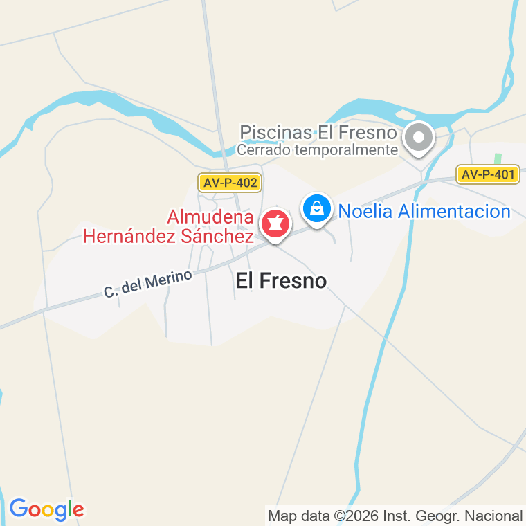 Código postal de Lugar Fresno el en Fresno (el)