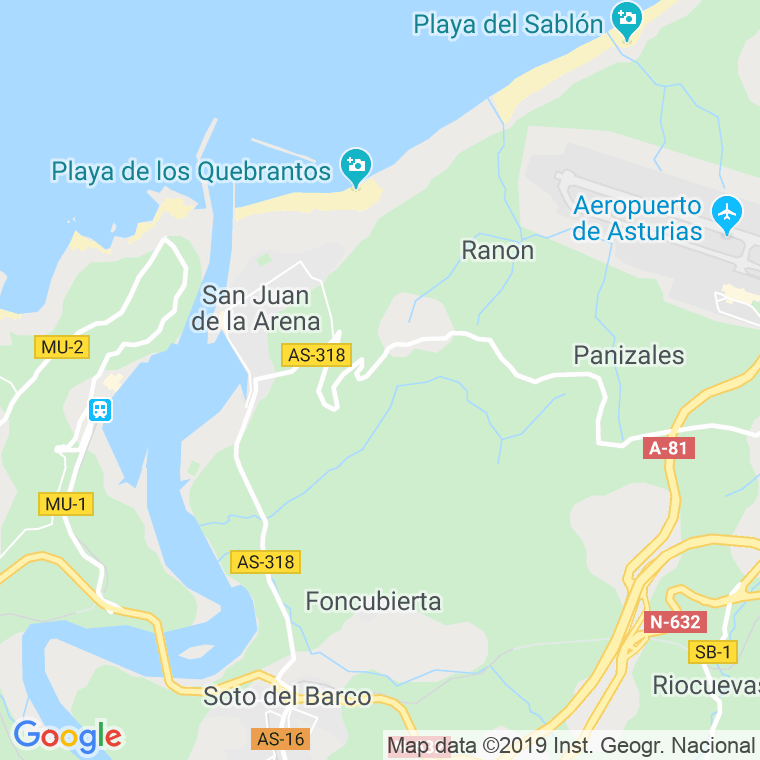 Código Postal de Ranon (Soto Del Barco) en Asturias