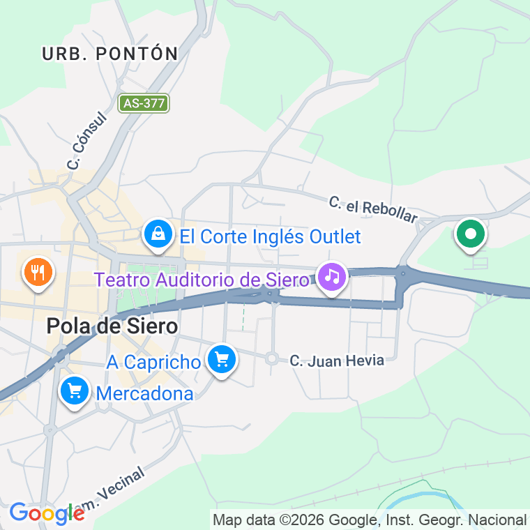 Código postal de Calle Florencio Rodriguez en Pola Siero (la)