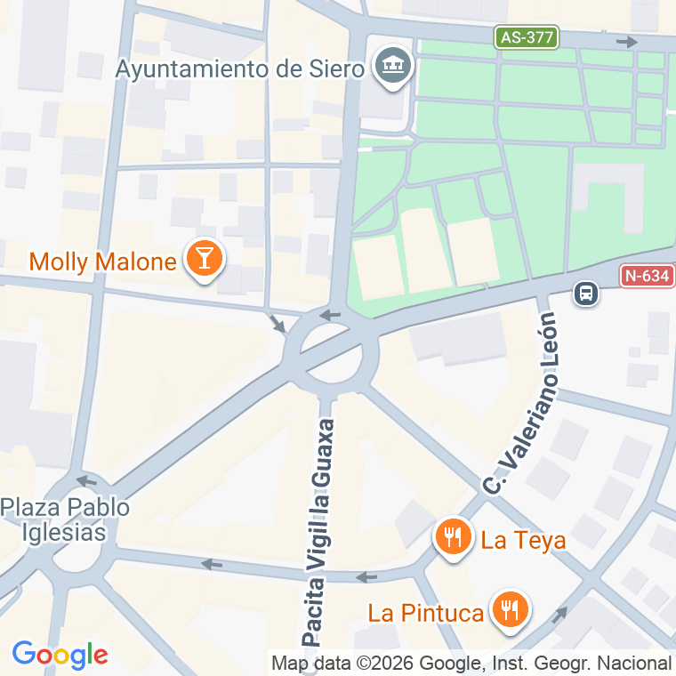 Código postal de Plaza Campes Les en Pola Siero (la)