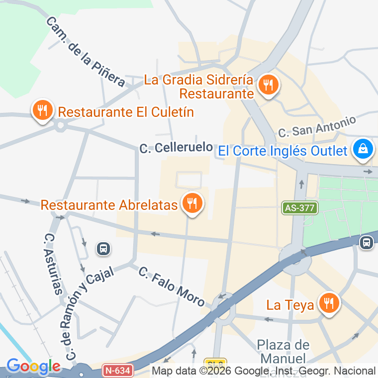 Código postal de Plaza Libertad de la en Pola Siero (la)