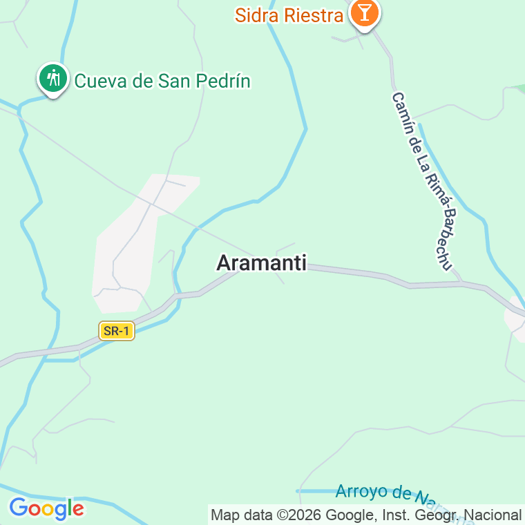 Código postal de Lugar Aramanti de Arriba en Aramanti