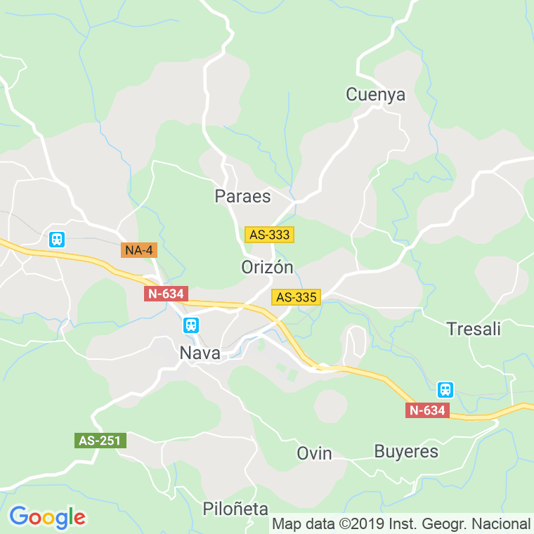 Código Postal de Orizon en Asturias