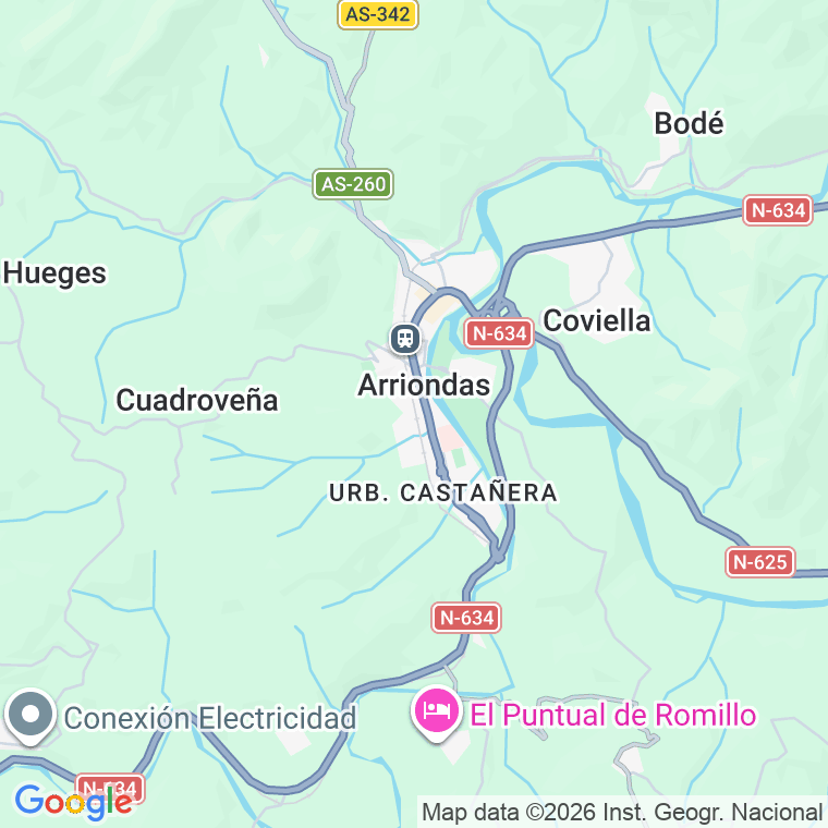 Código postal de Calle Carretera de Castañera en Castañera