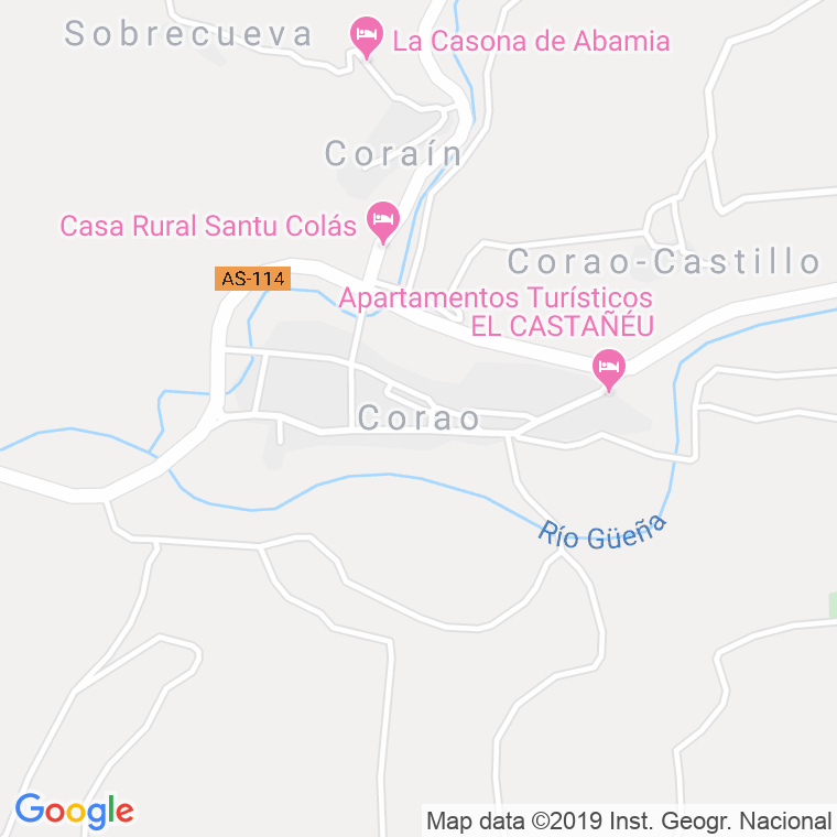 Código Postal de Corao en Asturias