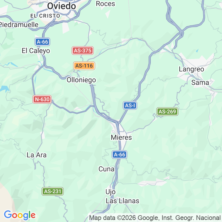 Código postal de Coca, la en Asturias