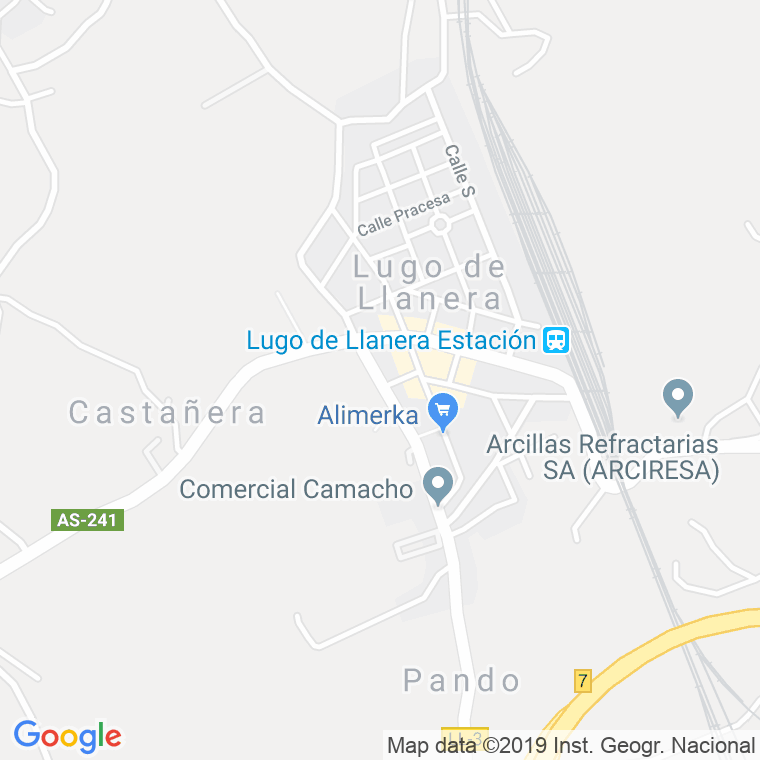 Código Postal de Pando (Lugo De Llanera) en Asturias