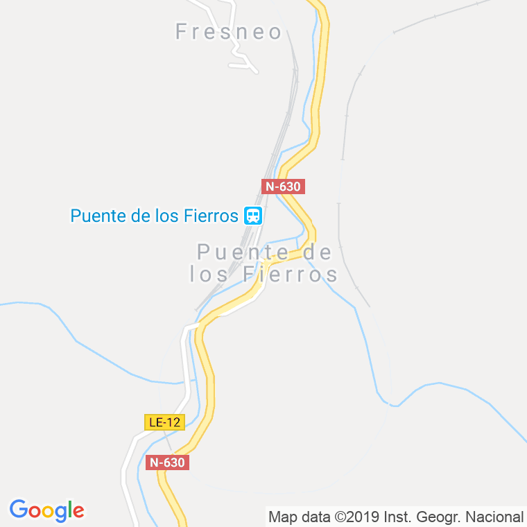 Código Postal de Puente De Los Fierros en Asturias