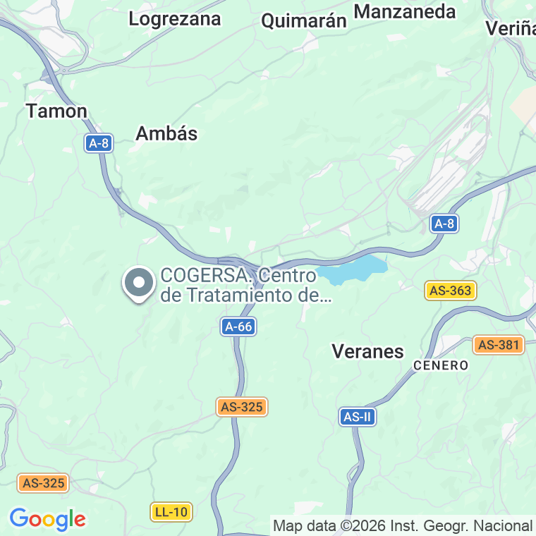 Código postal de Lugar Piñera Serin en Piñera y el Vallín (la)