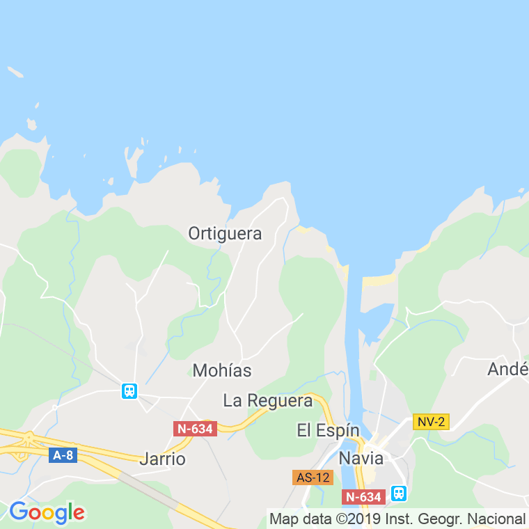 Código Postal de Rabeiron en Asturias