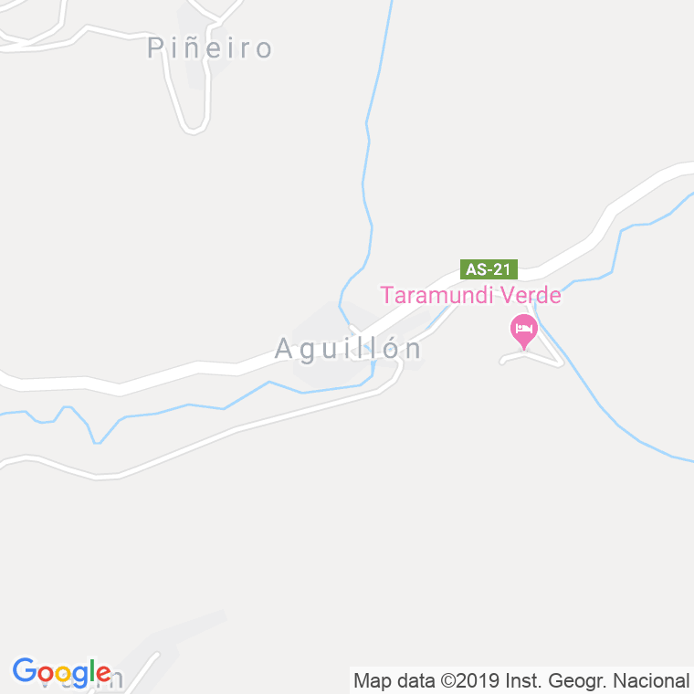 Código Postal de Aguillon (Taramundi) en Asturias