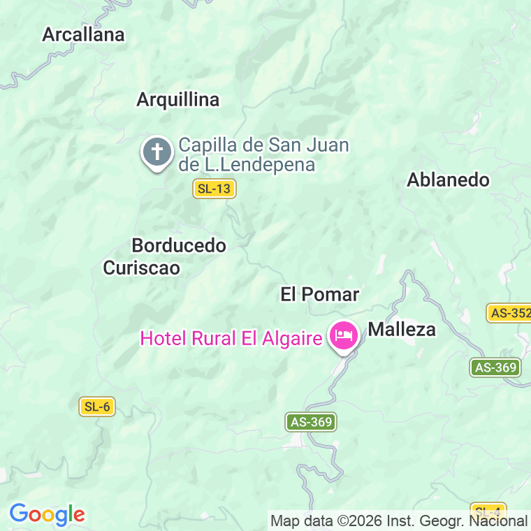 Código postal de Pumar, el (salas) en Asturias