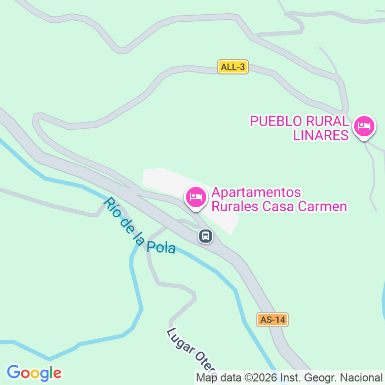 Código postal de Puente de Linares en Asturias