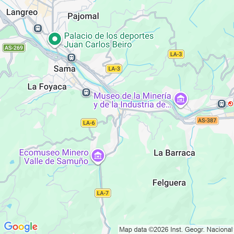 Código postal de Sama de Langreo en Asturias