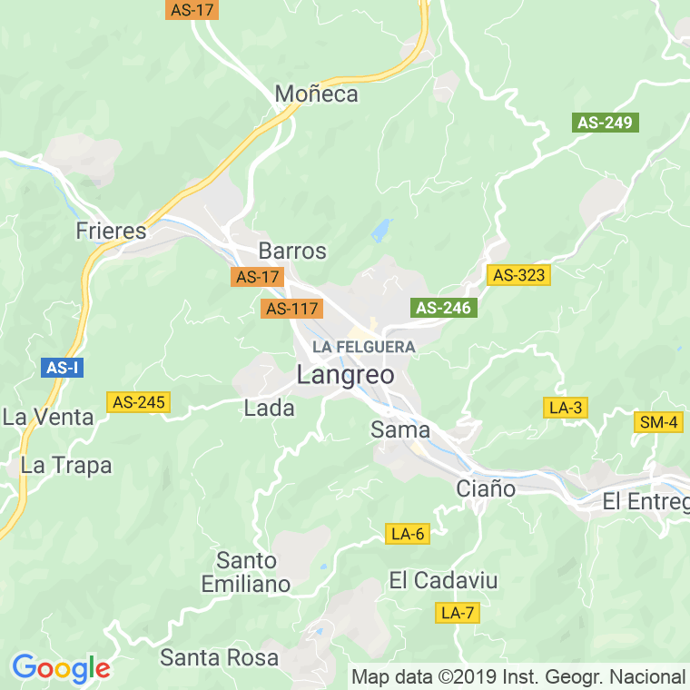 Código Postal de Felguera, La (Langreo) en Asturias