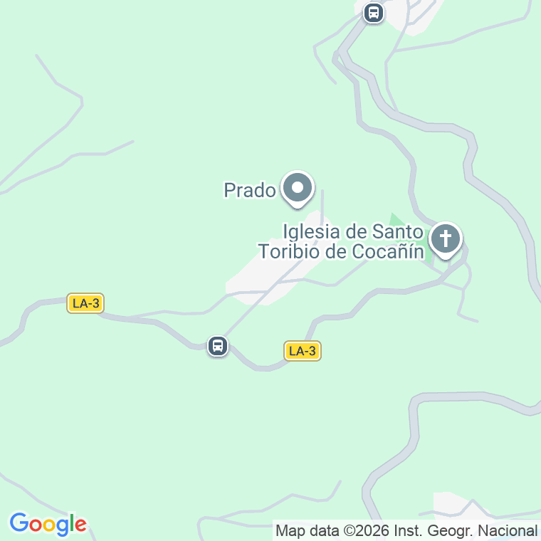 Código postal de Cocaño en Asturias