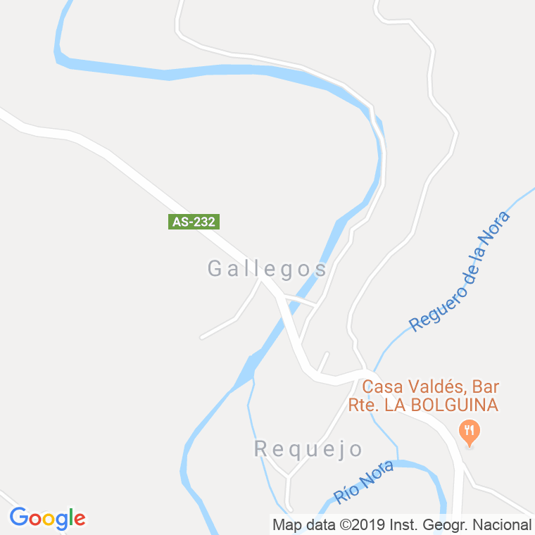 Código Postal de Gallega, La en Asturias
