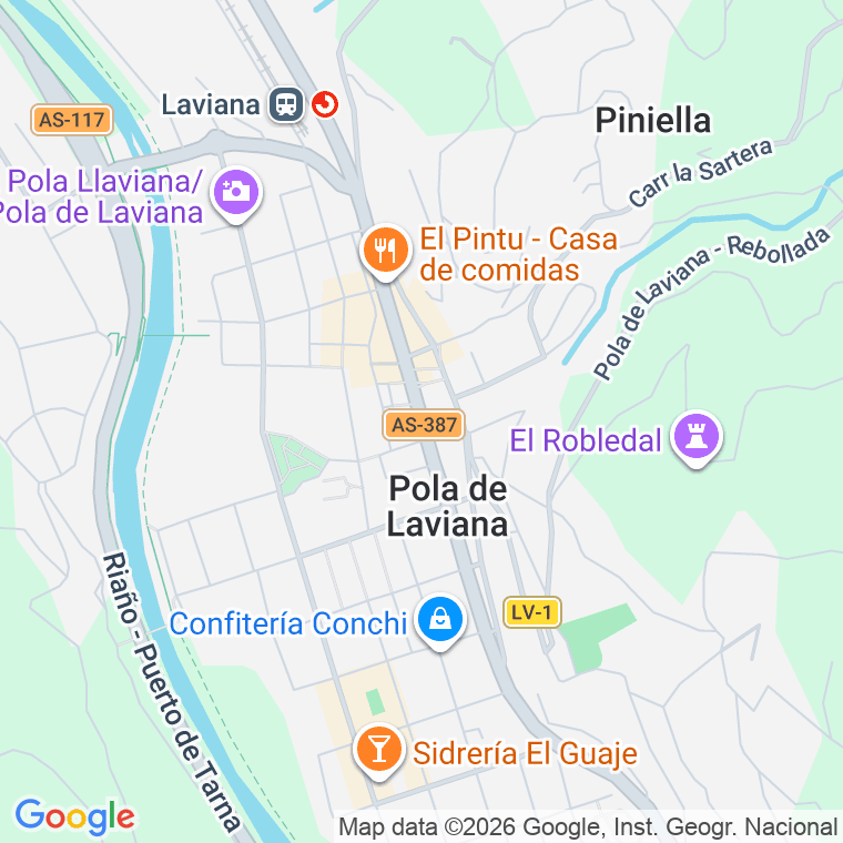 Código postal de Calle Libertad en Pola de Laviana
