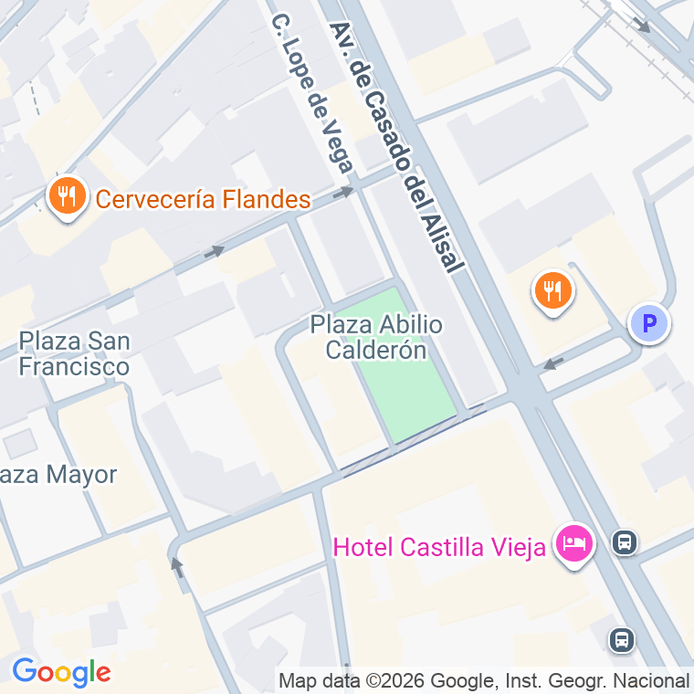 Código postal de Plaza Juzgados (de Los) en Palencia